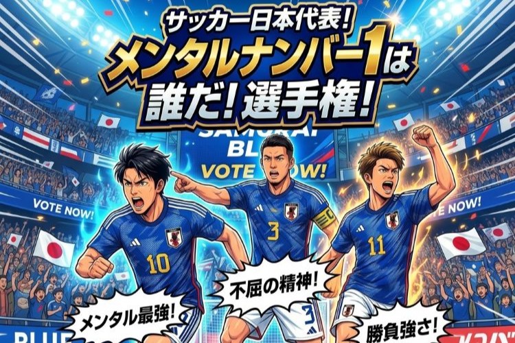 日本代表でメンタルが一番強いのは誰だ？