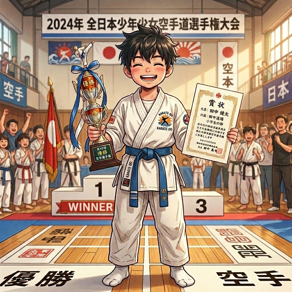 空手優勝