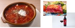 ウクライナ料理とワイン