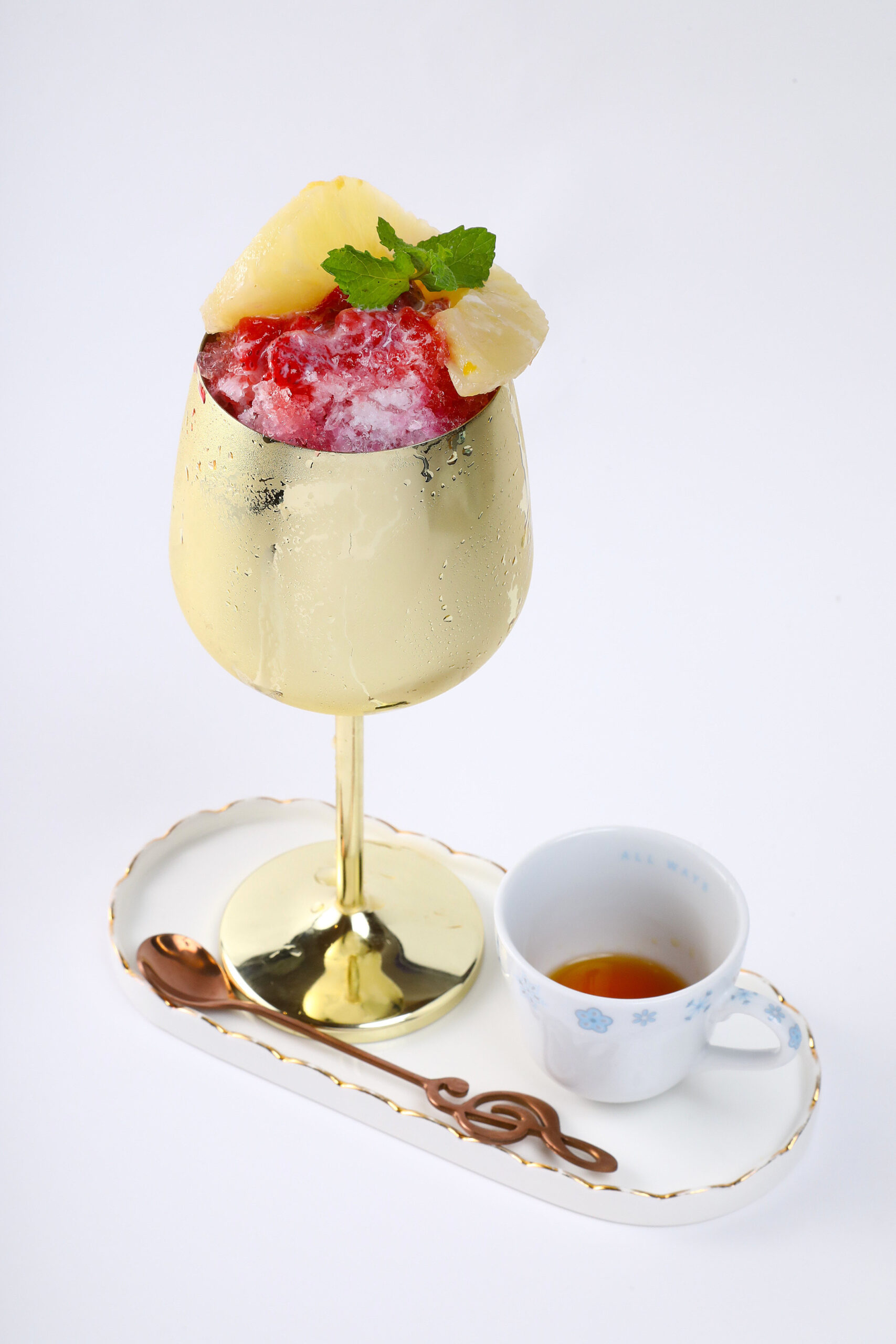 大人のかき氷 ラム酒添え
